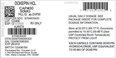 Label (27241 169 01 Doxepin 50mg 67046 394 30)